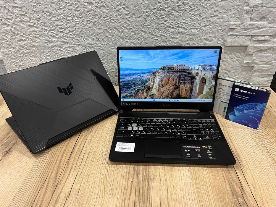 Игровой ноутбук Asus Tuf Gaming A15 /Ryzen 5-7535HS/16GB/512GB/RTX2050