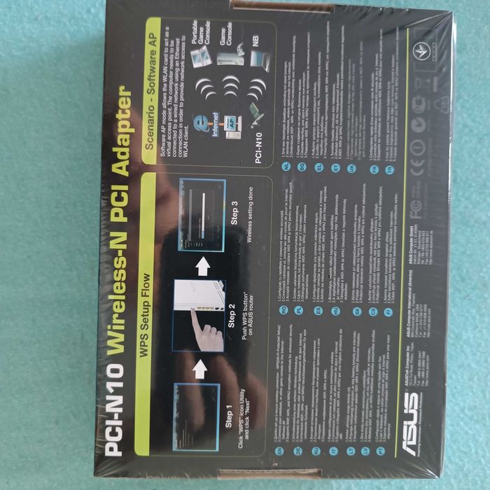 Adaptor wireless -ASUS PCI-N10 Wireless-N Adapter