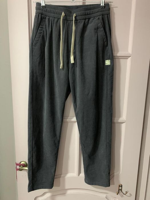 Новые вельветовые брюки мужские на резинке