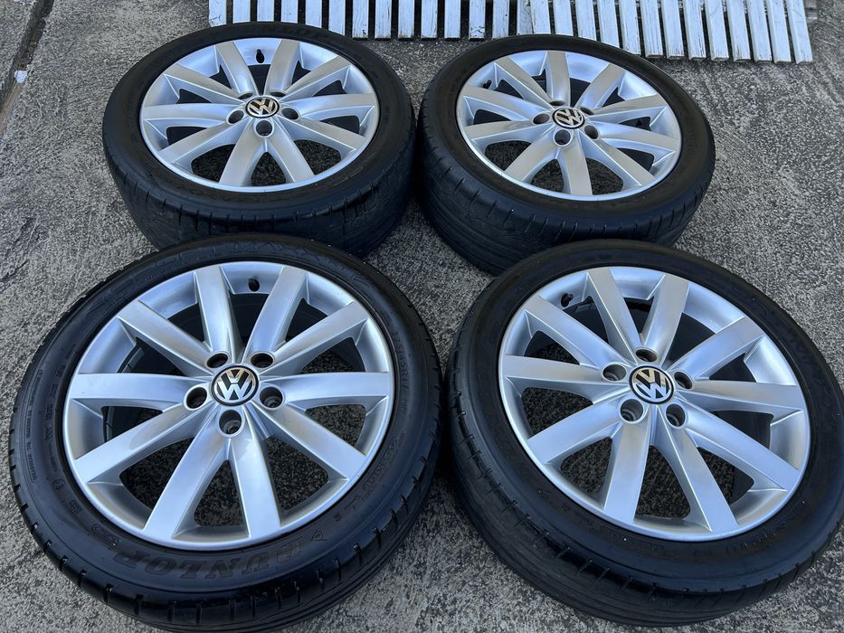 5х112 17 ски RONAL за vw pasat golf 5 6 touran kadi skoda seat
