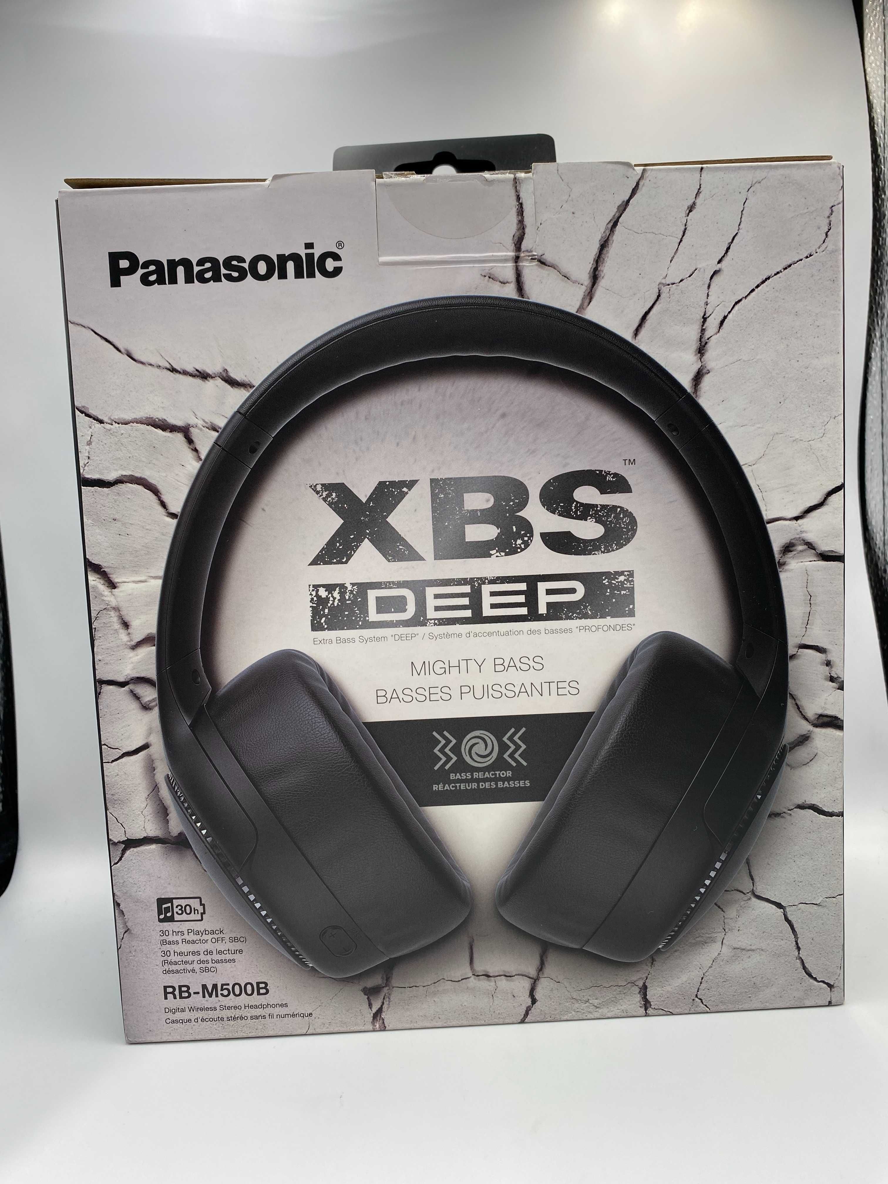 Căști Over-Ear Panasonic Mighty Bass RB-M500B - Cod 70159