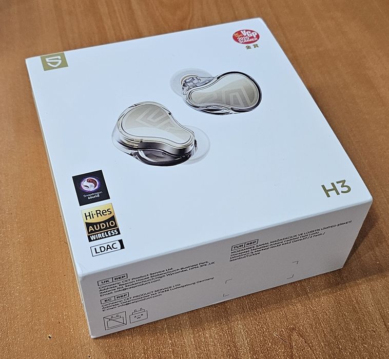 Soundpeats H3  троен драйвер