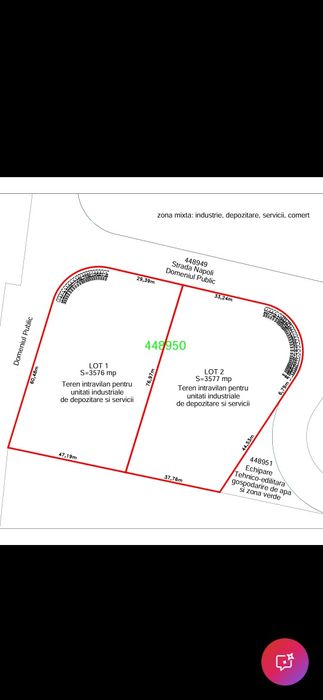 Vand teren industrial in calea sagului
