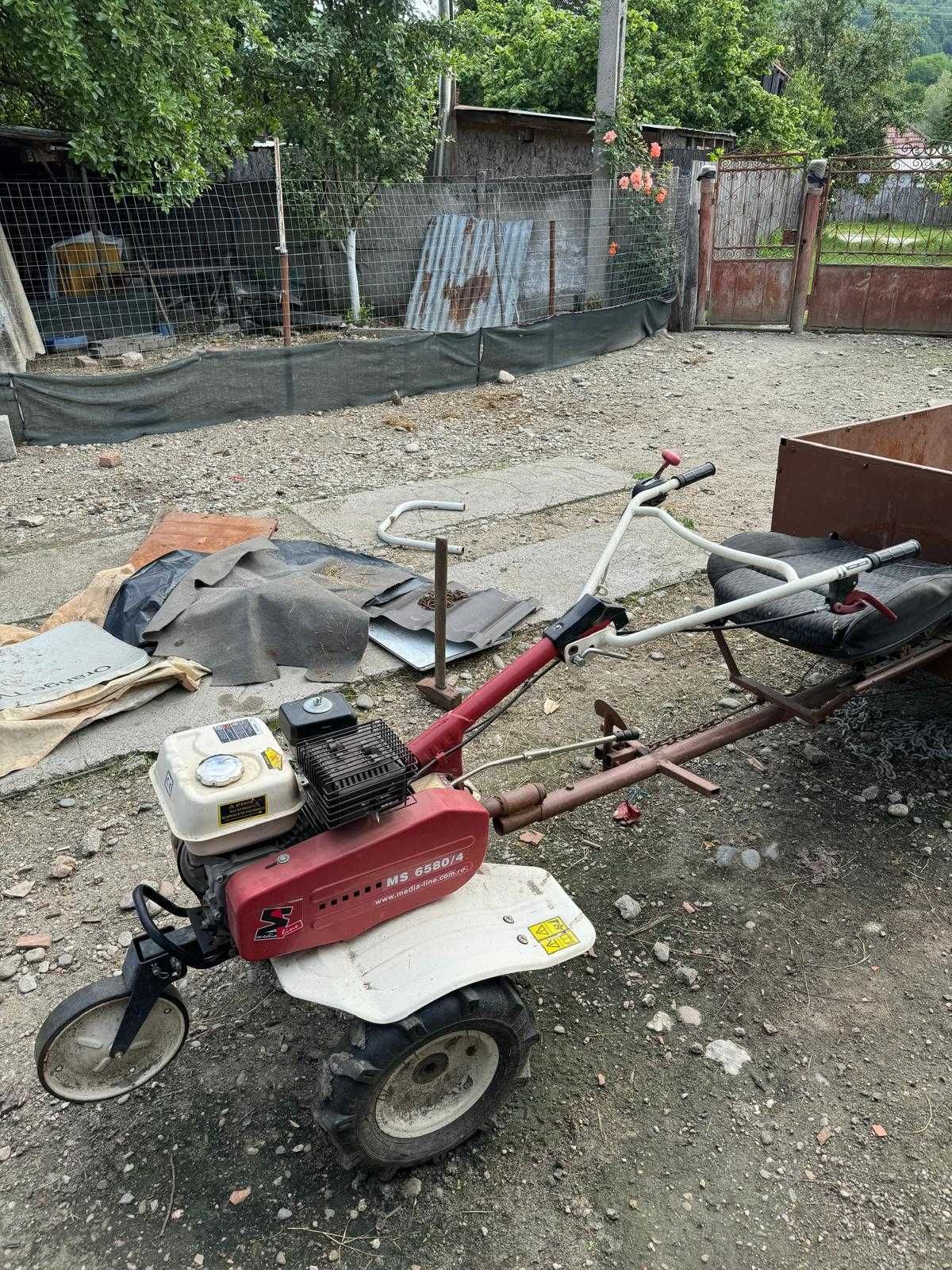 Vand Motocultor Media Line + remorca
