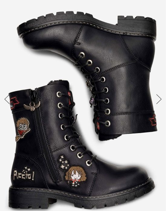 Ghete de iarna Harry Potter NEGRU originale