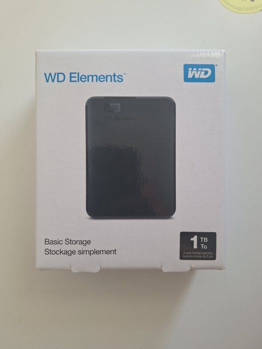 WD Elements - Hard Disk HDD Extern 1TB