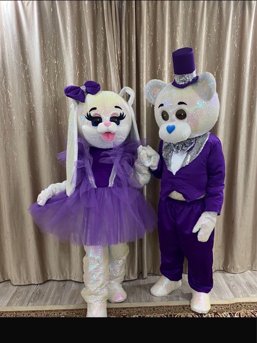 Прокат МИШКА И ЗАЙКА КОСТЮМЫ ПО выгодной цене!