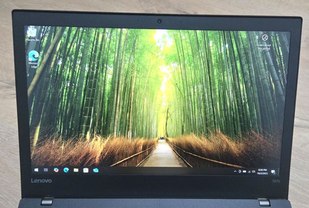 Laptop Lenovo T470 i5 6300U 2.50GHz 8GB Ram SSD 480GB