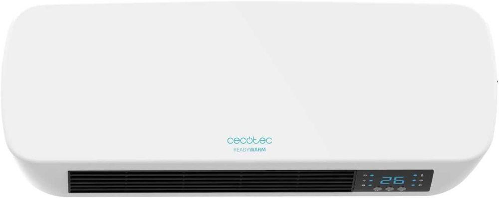 Стенна вентилаторна печка Cecotec Ready Warm 5200, 2000W, Керамичен