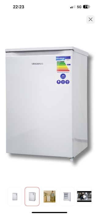 Морозильник Leadbros H HD-110 85 л белый, новый