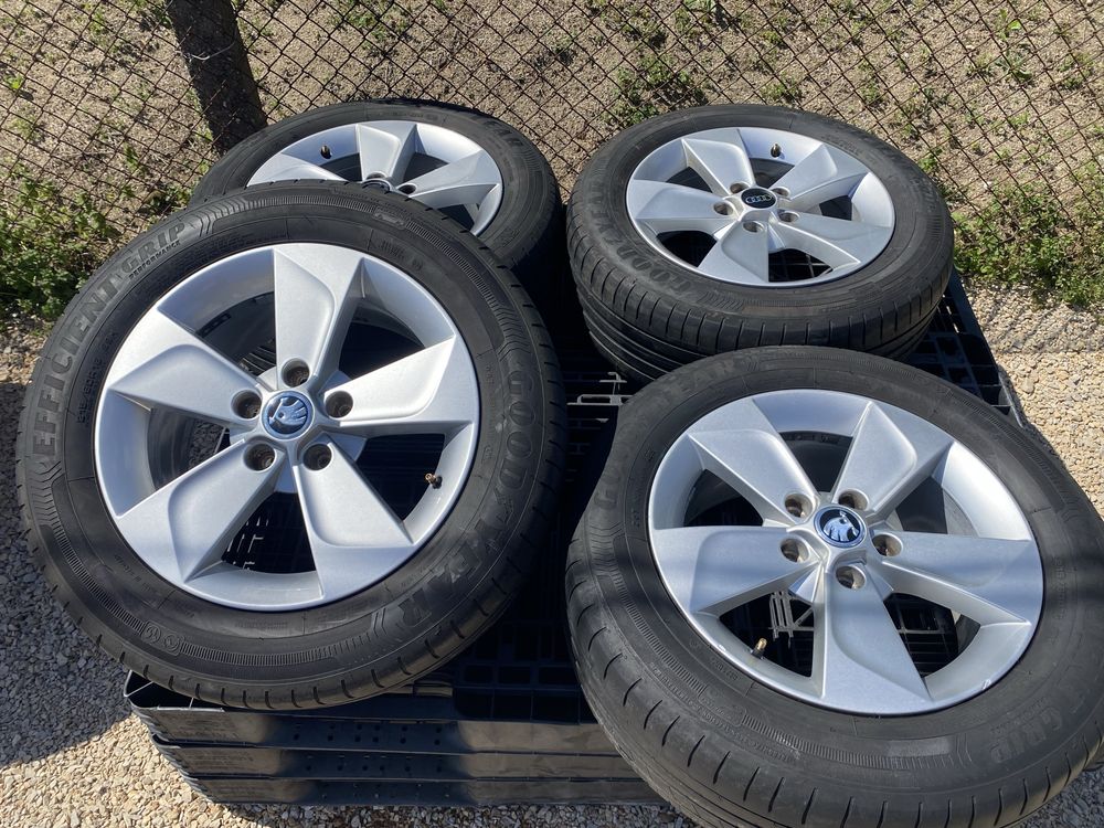 16 цола 5 х 112 мм Шкода Skoda Yeti Октавия  VW  , Фолксваген , Ауди ,