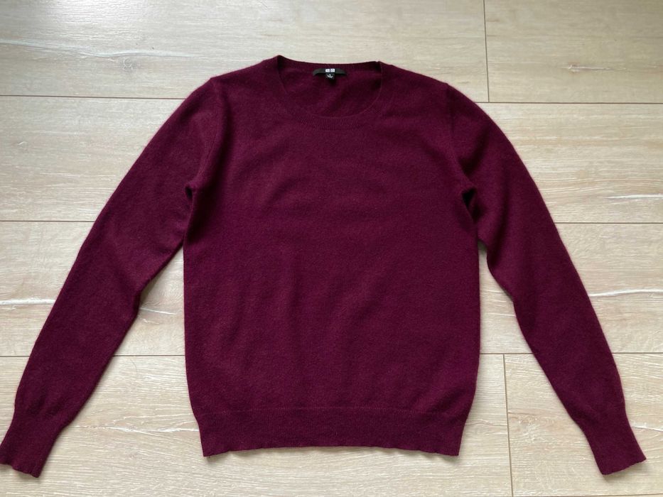 Uniqlo 100% Cashmere женски кашмирен пуловер кашмир размер S