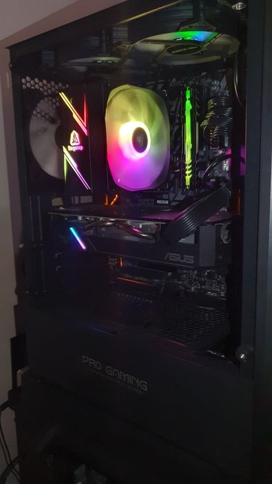 PC Gaming Intel i3-8100 24Gb Ram GTX 1660 sursa 800w modulara