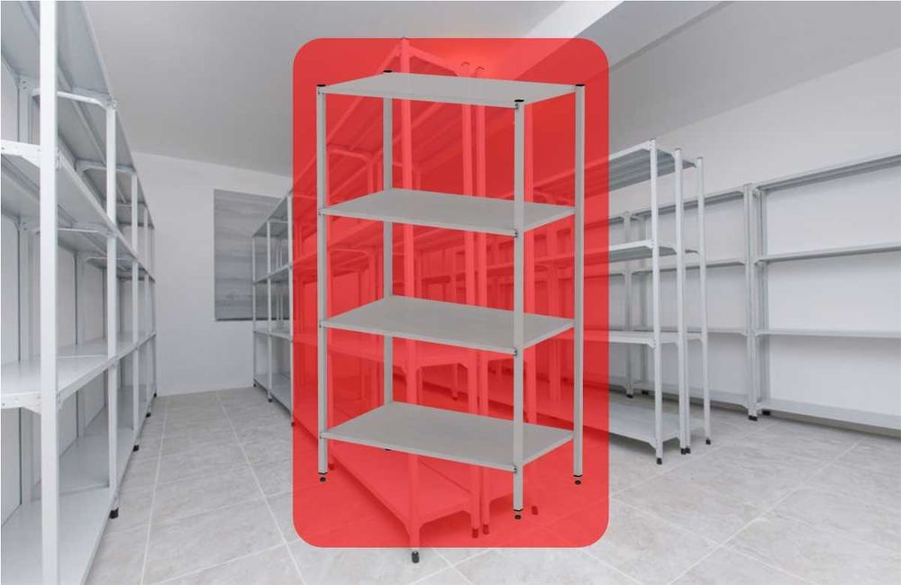 Архивные полочные стеллажи, прочный металл, надежное хранение assp