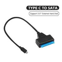 Adaptor hard extern Sata 2,5" la Usb Type C