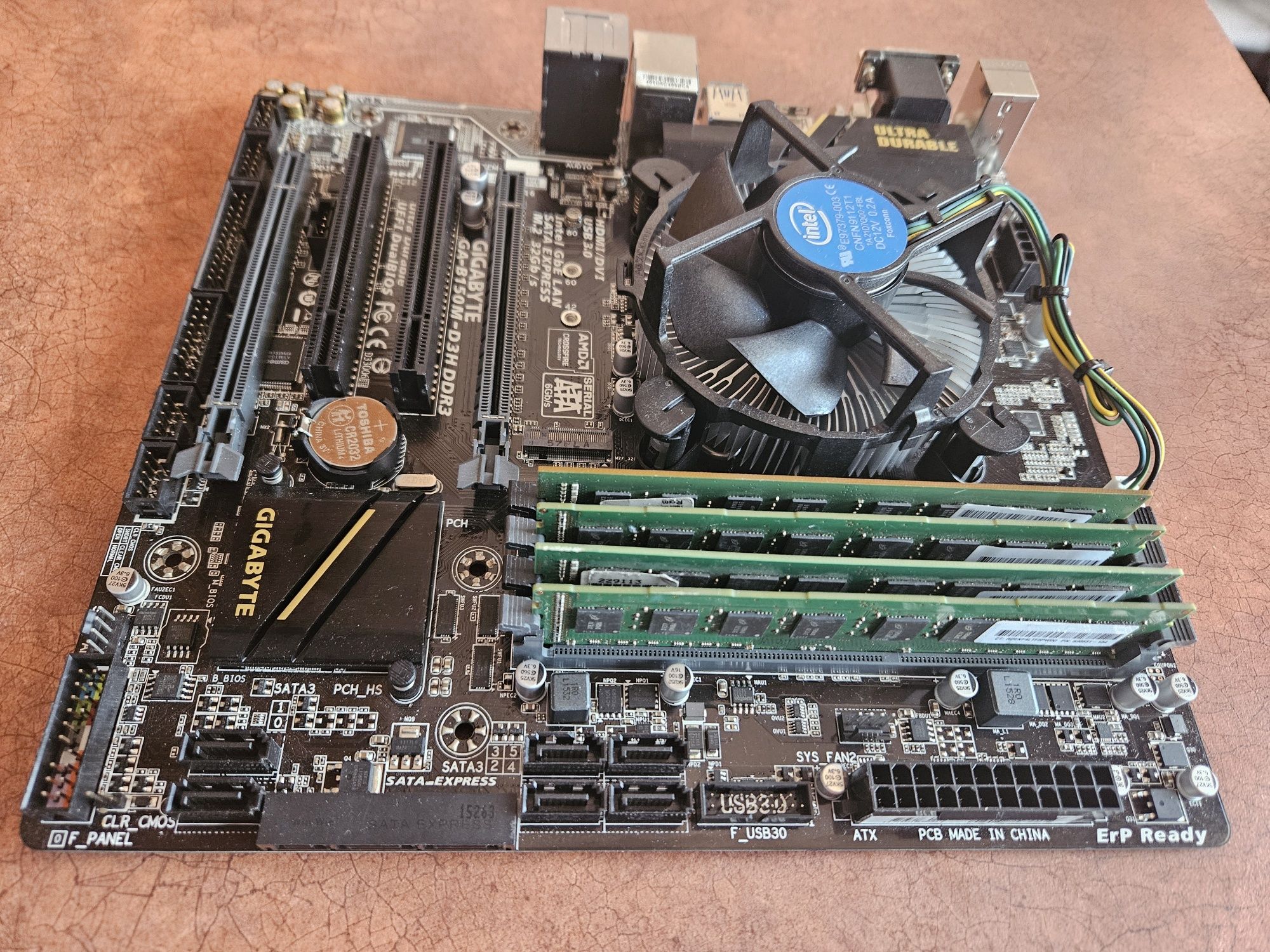 Kit PC sk1151 Intel I5 7500 32GB DDR3