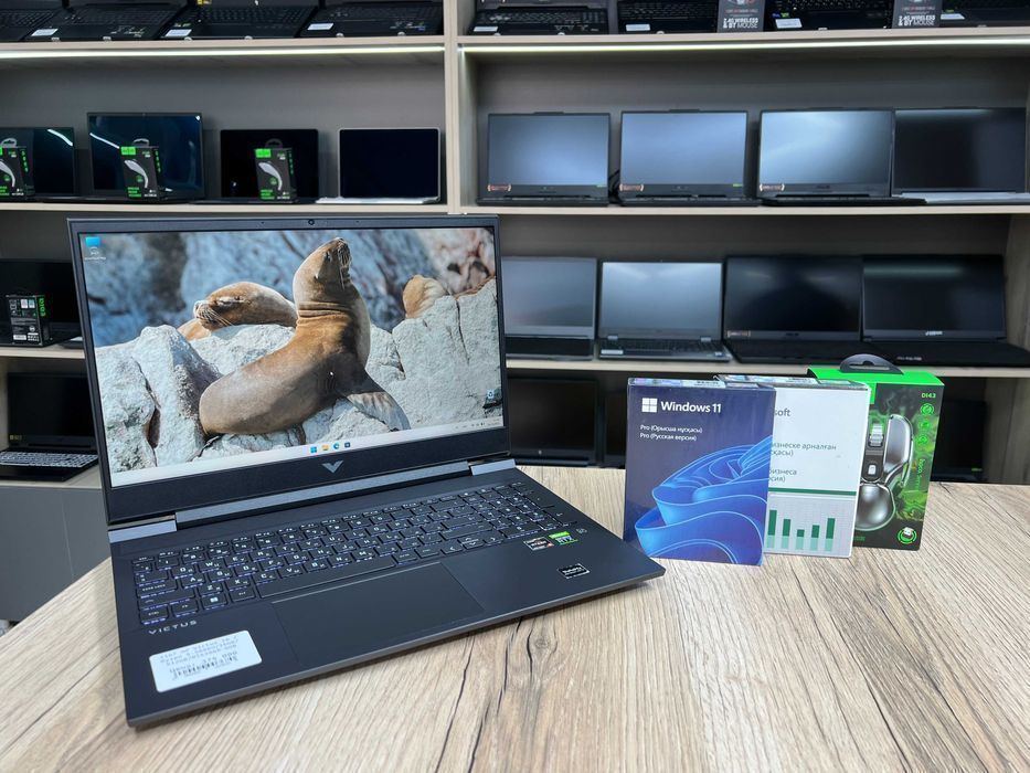 Ноутбук для мощных игр HP Victus 16 /Ryzen 5-5600H/16GB/512GB/RTX ULTR