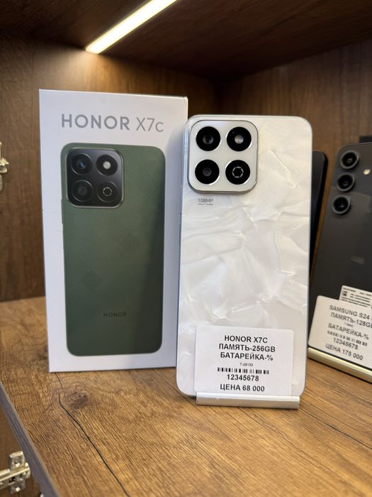 Honor X7C 256GB с коробкой