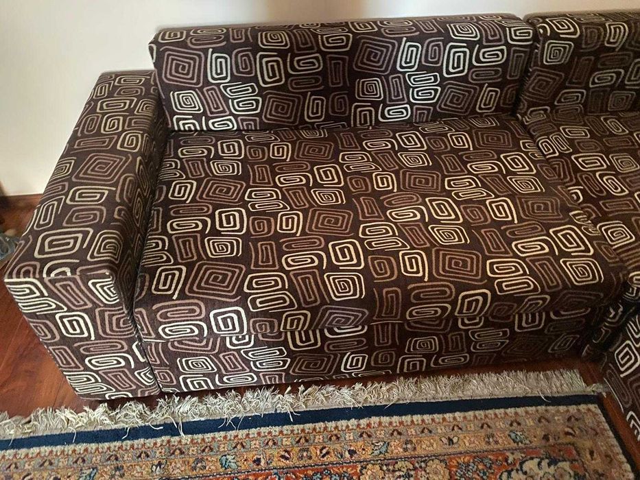 Canapea coltar stofa model modern