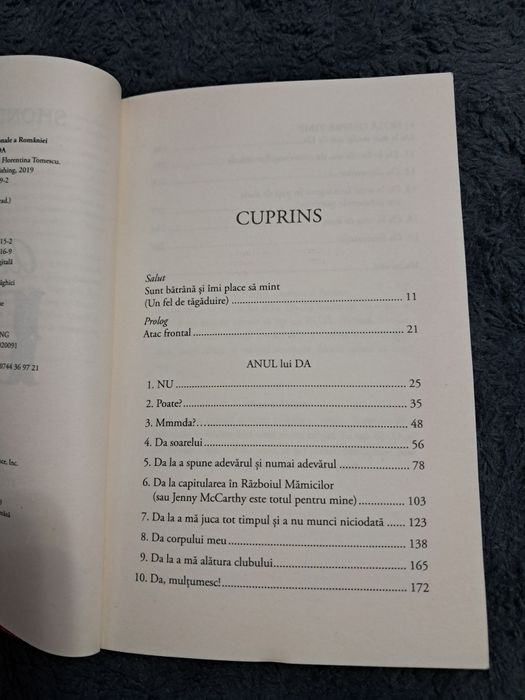Anul lui  Da/ A year of Yes - Shonda Rhimes