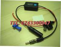 Amplificator De Semnal Antena Radio Auto Camioane Etc Fm 12v