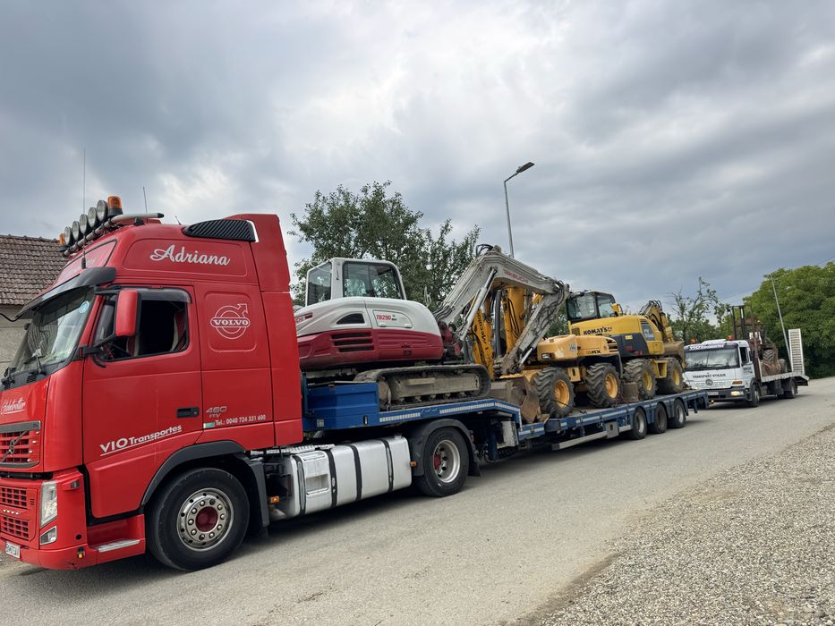 Trailer / Inchiriem trailer utilaje / agabaritic / transport utilaje