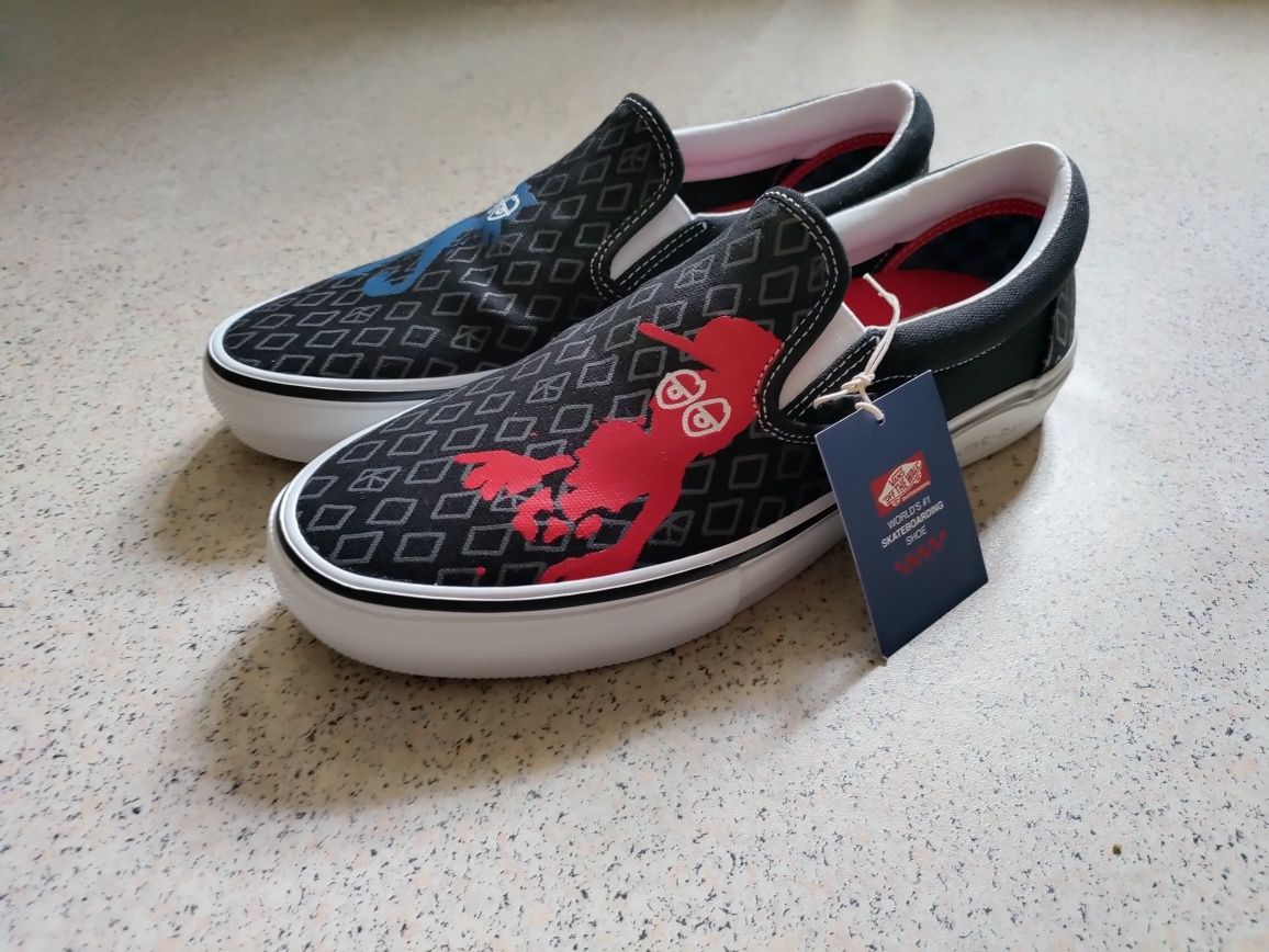 Новые слипоны (кеды) Vans из коллаборации с Krooked