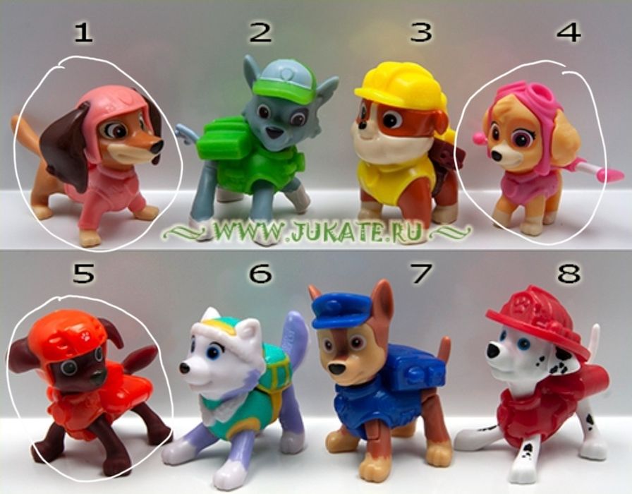 Игрушки из киндеров