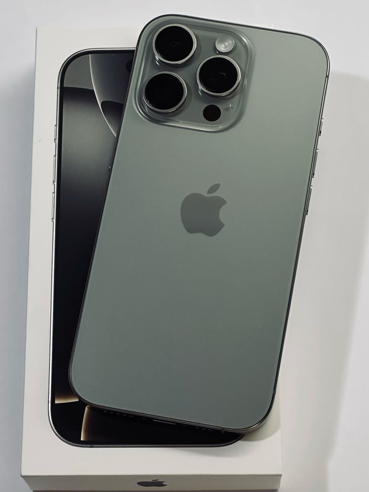 Нов! iPhone 16 Pro Titanium 100% battery