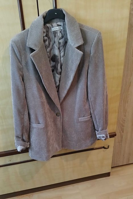 Дамскоджинсово сако L/XL