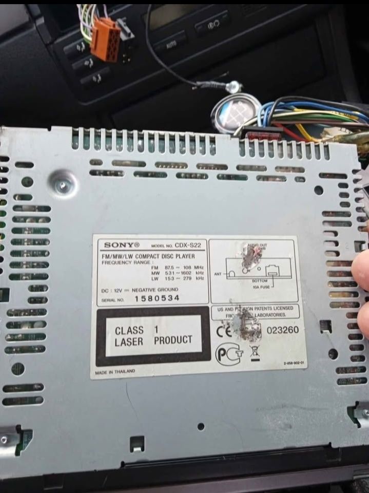 Cd за кола sony model cdx s22