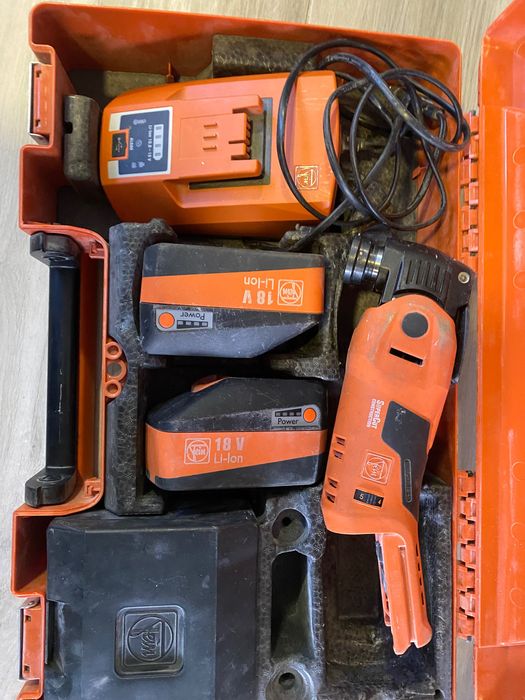 Oscilator FEIN Supercut cu acumulatori AFSC 18 QCSL StarlockMax 18v