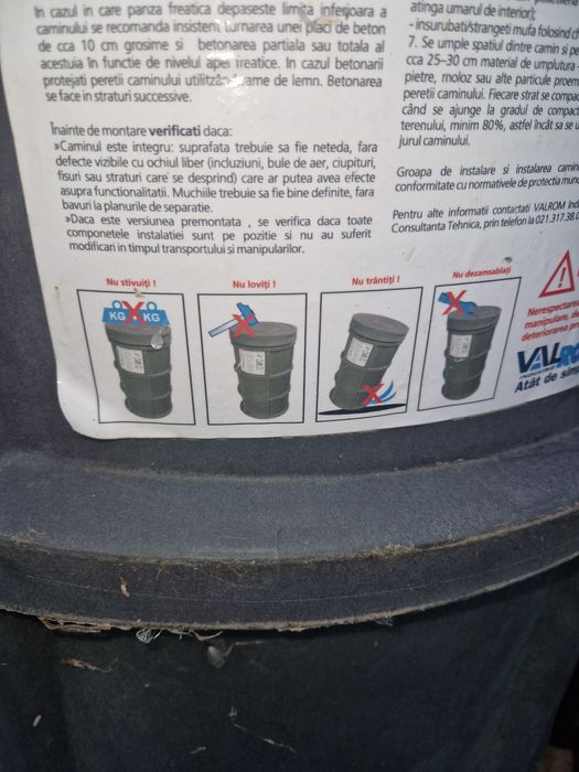 Camin apometru rezistent