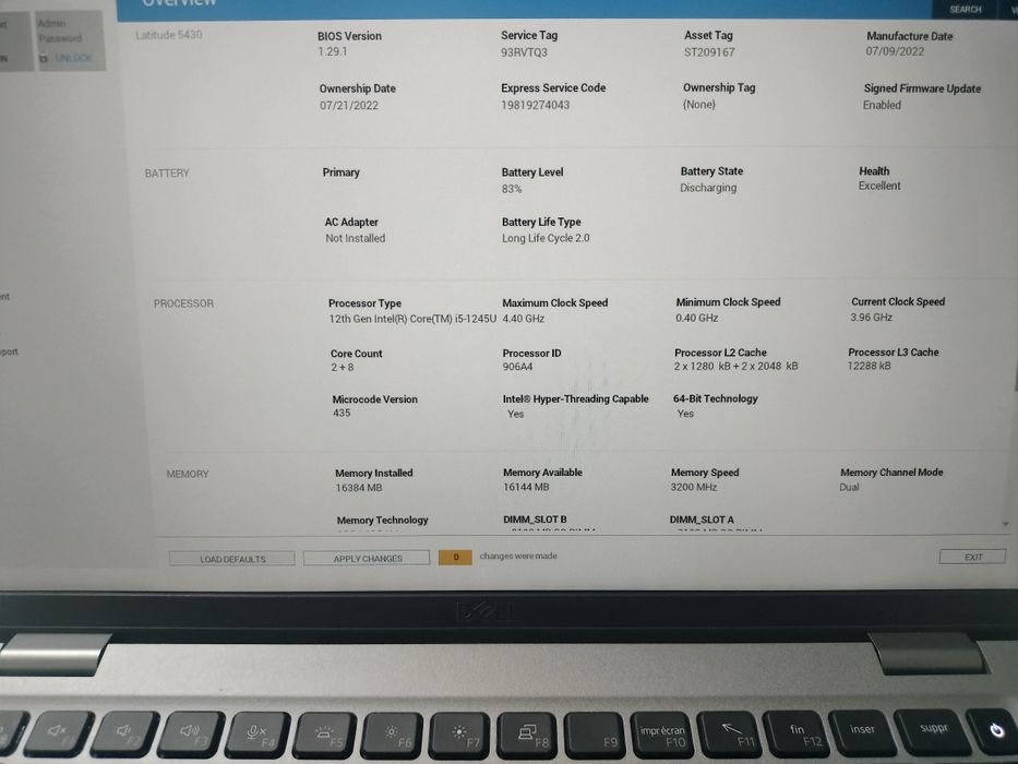 Dell Latitude 5430 i5-1245U
