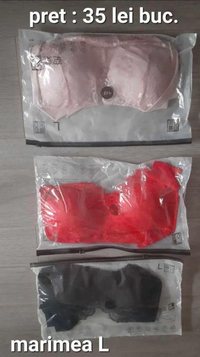 Sutiene noi - mărimea L ( 50 - 60 kg )