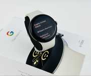 Google Pixel Watch 2 41mm Silver / Porcelain Band Перфектен! Гаранция!
