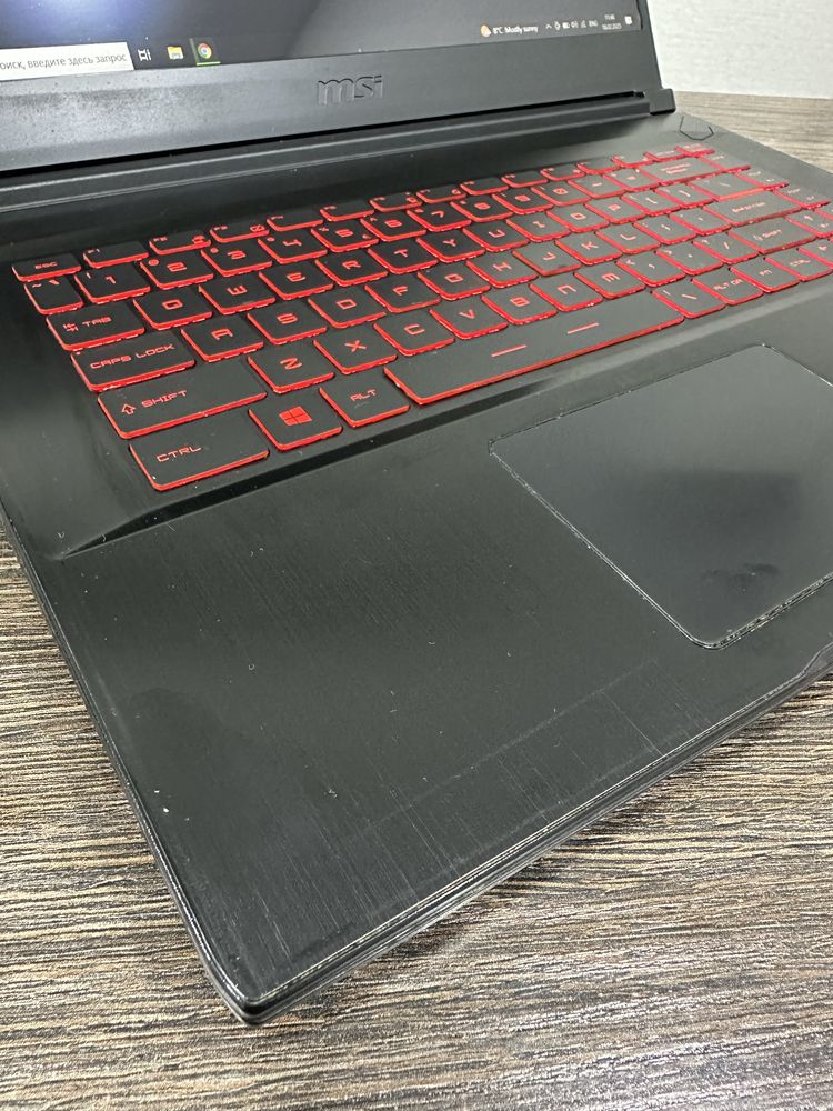 мощный i5 ноутбук MSI GF63 Thin для игр и графических программ