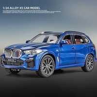 Macheta auto BMW X5, scara 1:24, metalica, noua