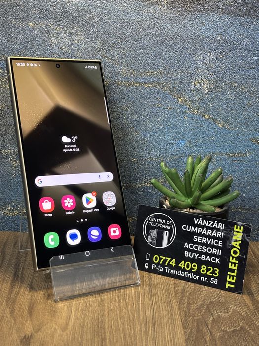 Samsung Galaxy S24 Ultra/256GB/Garantie 2AniCentrul de Telefoane/Rate