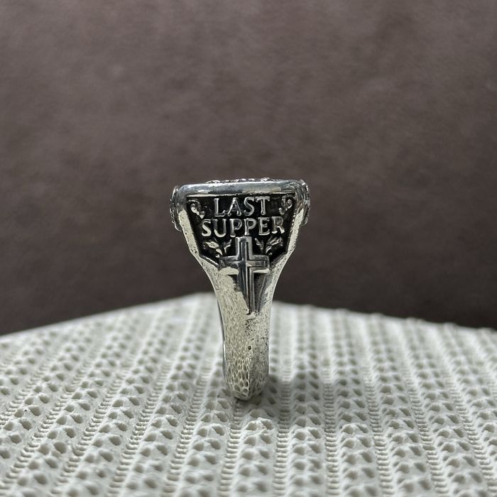 Inel Argint Tema Religioasa Cina Cea De Taina 925 Detalii Superbe