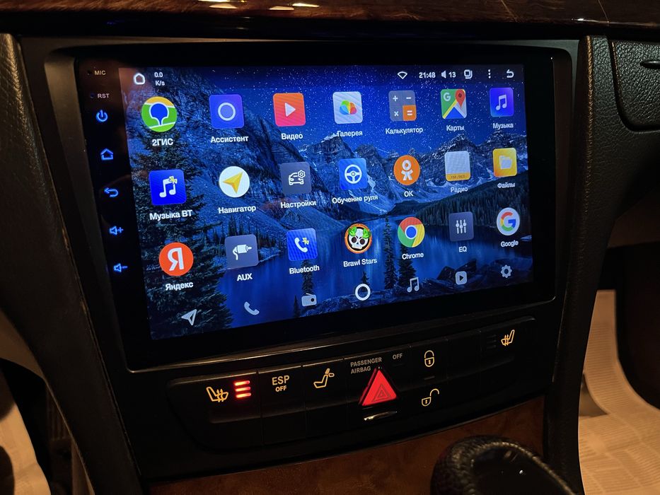 Android на мерседес W-211