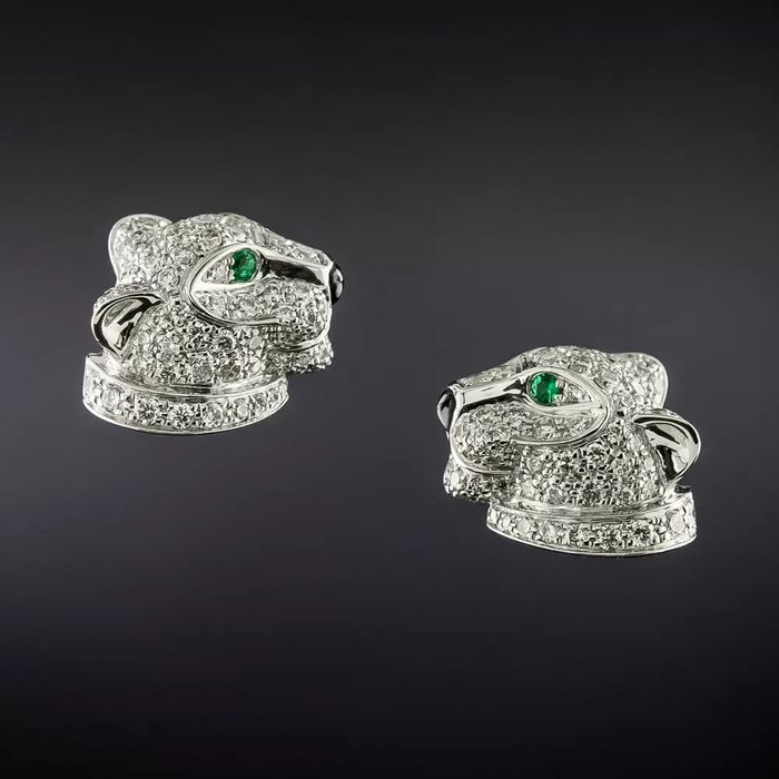 Cartier Panther обеци