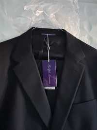 Costum NOU lux Ralph Lauren Purple Label! 46R/54 office, cununie, naș
