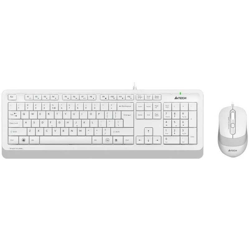 Проводная клавиатура A4TECH KR-8520D (WHITE, BLACK)