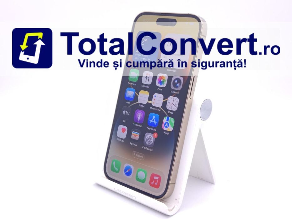 Apple iPhone 14 Pro 128GB Gold 6GB Single, Garantie 24 luni | #D87468