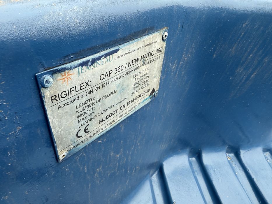 Barca Rigiflex dublu fund!