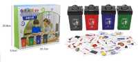 "Сортируем мусор" детская  карточная игра для раннего образования