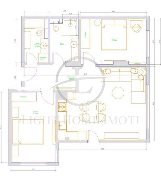 Продава се Двустаен апартамент в Пловдив, Христо Смирненски - 105 кв.м за 2039 €/кв.м - Снимка #16
