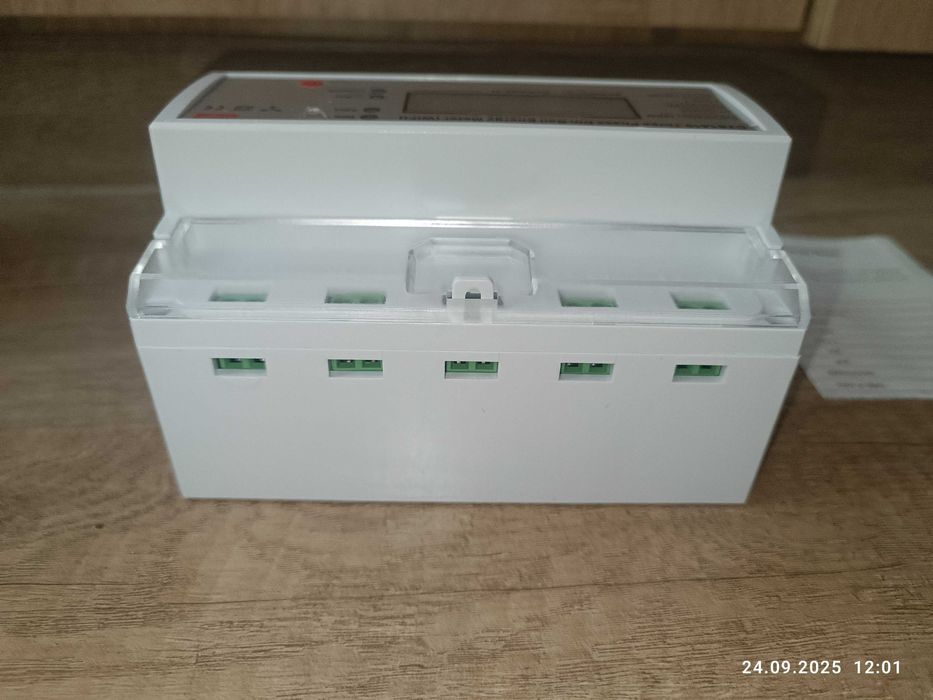 Трифазен WiFi електромер DTS1419 Tuya – 80A, DIN шина