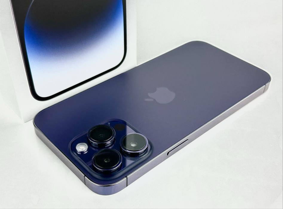 Apple iPhone 14 Pro Max 256GB Deep Purple Отличен Гаранция!